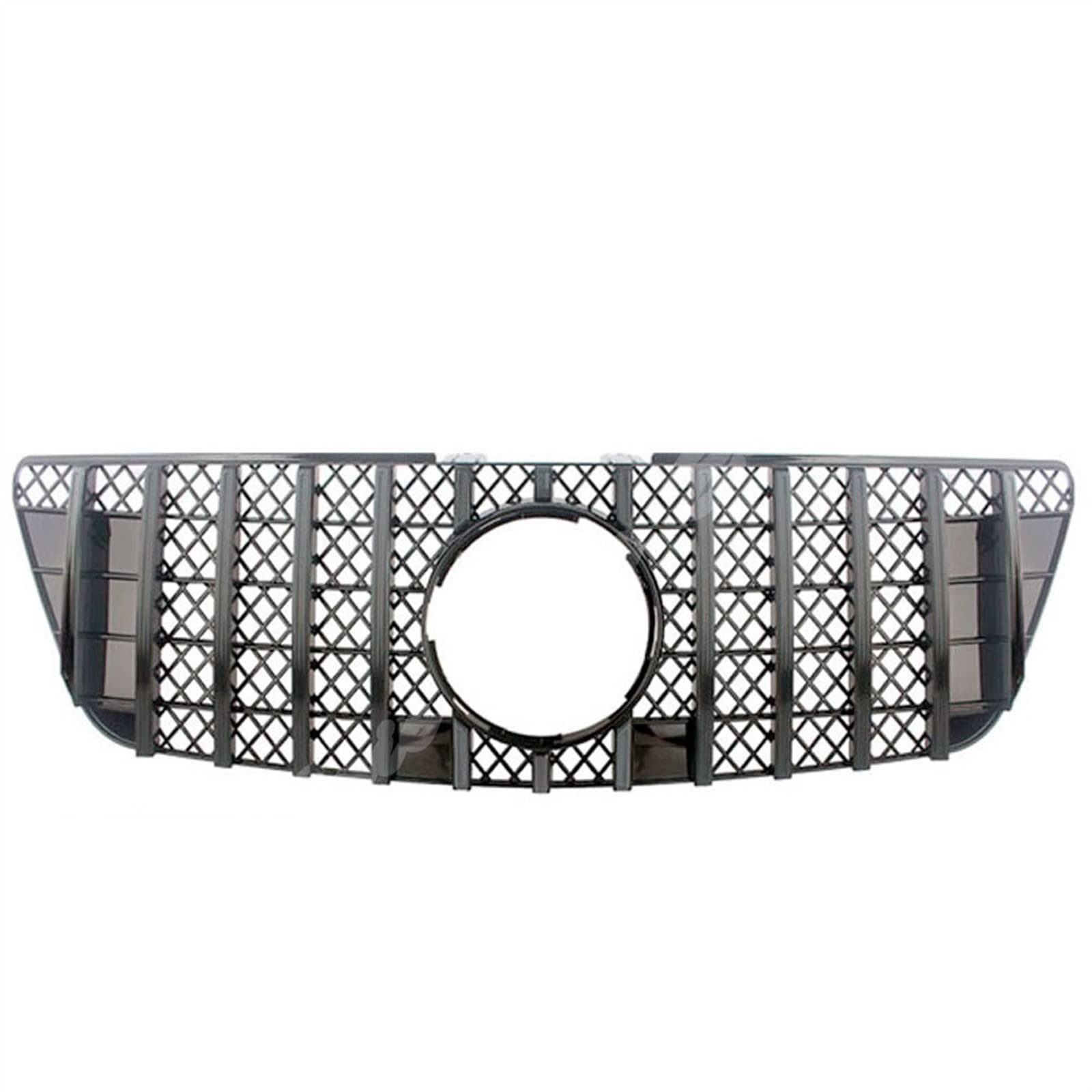 Front Kühlergrille Auto Frontgrill Für Benz W164 ML-Klasse ML280 ML320 ML350 ML420 ML500 2005 2006 2007 2008 2009 2010 2011 Auto Vorne Racing Oberen Stoßfänger Gitter(Black,B_2009-2011) von AJHJET