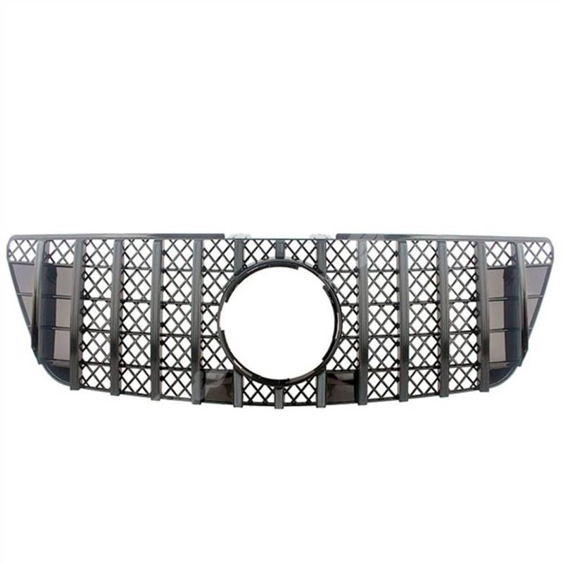 Front Kühlergrille Auto Frontgrill Für Benz W164 ML-Klasse ML280 ML320 ML350 ML420 ML500 2005 2006 2007 2008 2009 2010 2011 Auto Vorne Racing Oberen Stoßfänger Gitter(Black,B_2009-2011) von AJHJET