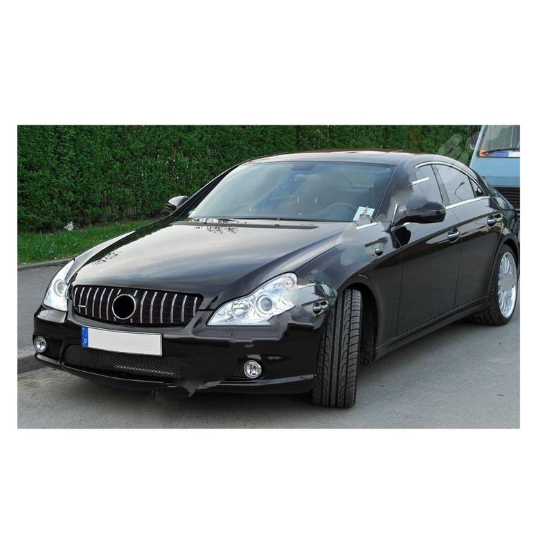 Front Kühlergrille Auto Frontgrill Für Benz W219 Für CLS Klasse 2005 2006 2007 Kühlergrill Oberen Stoßfänger Grill Racing Facelift(A) von AJHJET