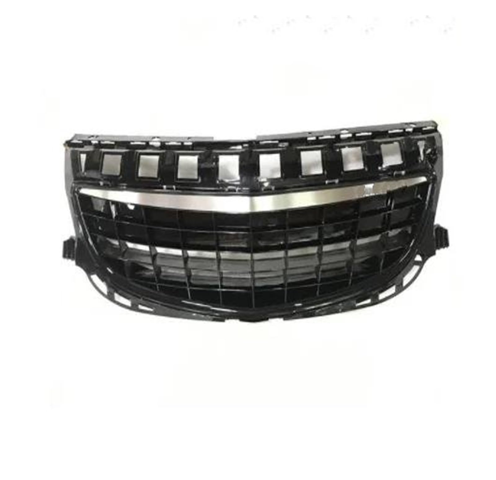 Front Kühlergrille Auto Frontgrill Für Buick Für Regal Für Opel Für Insignia Grill GS 2014 2015 2016 Kühlergrill Auto-Styling Frontstoßstangengrill Zubehör(ABS Bright Black) von AJHJET