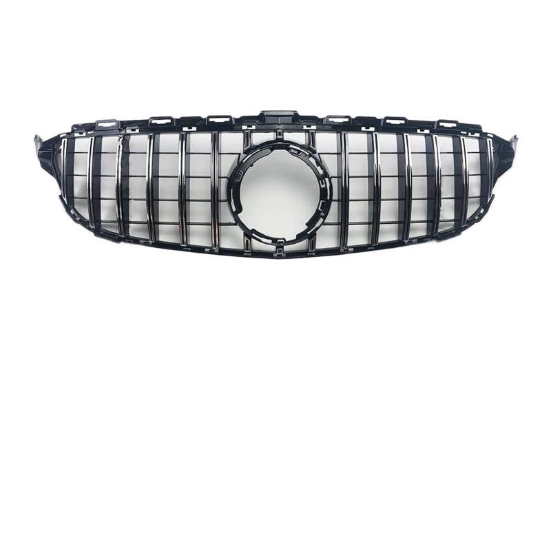 Front Kühlergrille Auto Frontgrill Für GT Style Frontgrill Für Benz W205 S205 C205 C 2014-2015 2016 2017 2018 2019 2020 2021 C180 C200 C260 C250 C300 Für AMG Haubennetz(19-21 Silvery) von AJHJET