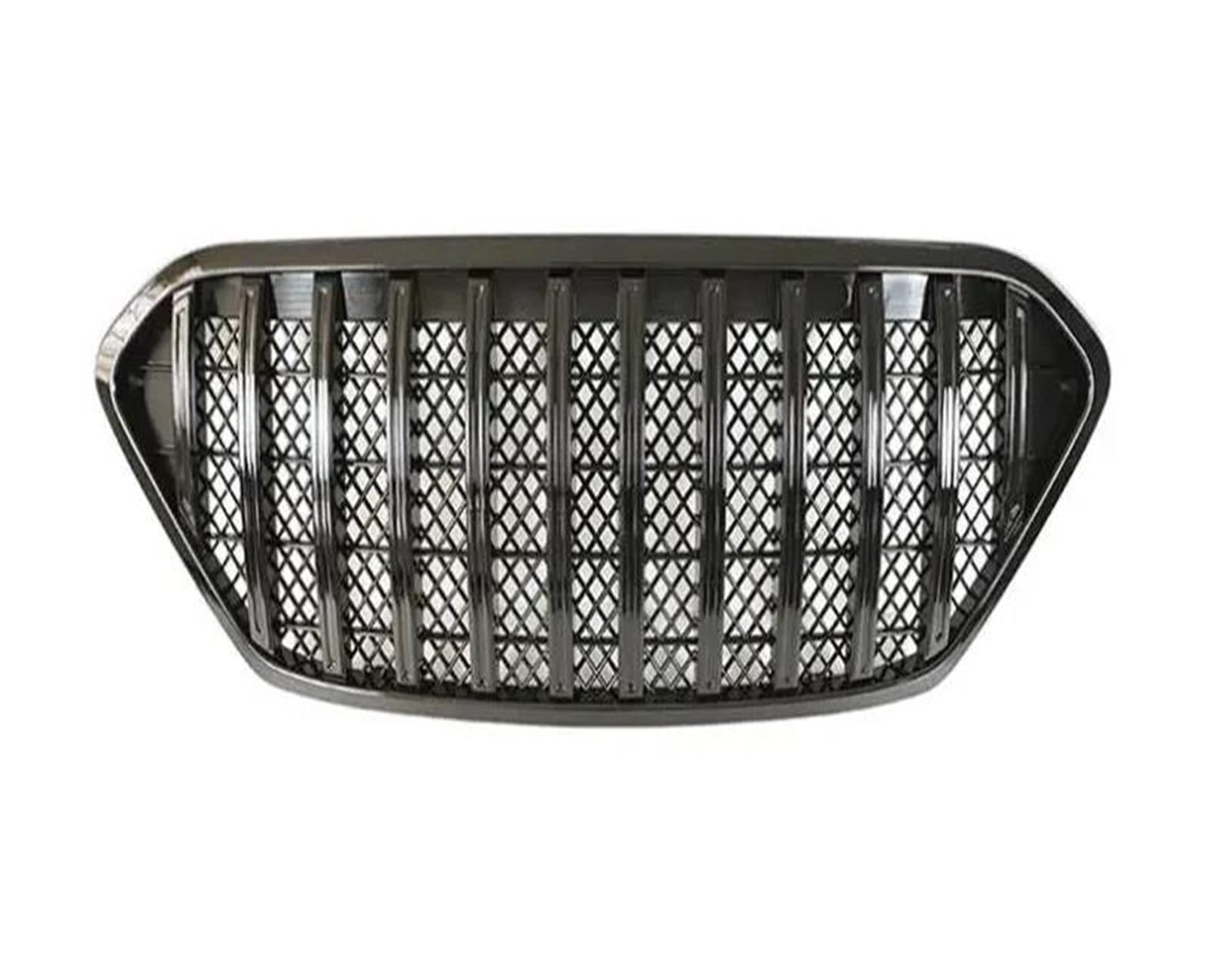 Front Kühlergrille Auto Frontgrill Für Hyundai Für IX35 Kühlergrill Schwarz Hochglanz Frontstoßstange Modifiziertes Zubehör Frontgesichtsdekoration 2014 2015-2016(Schwarz) von AJHJET