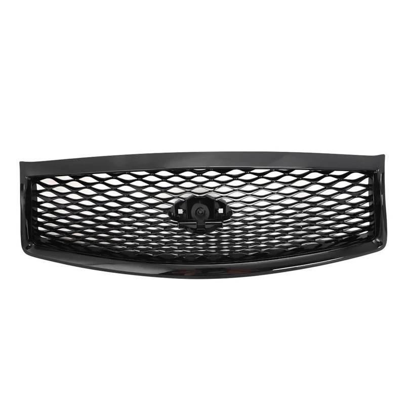 Front Kühlergrille Auto Frontgrill Für Infiniti Q50 2014 2015 2016 2017 Obere Stoßstangenhaube Gittergitter Stoßstangengrill Renngrill Ersatz-Bodykit Auto-Frontgrill von AJHJET