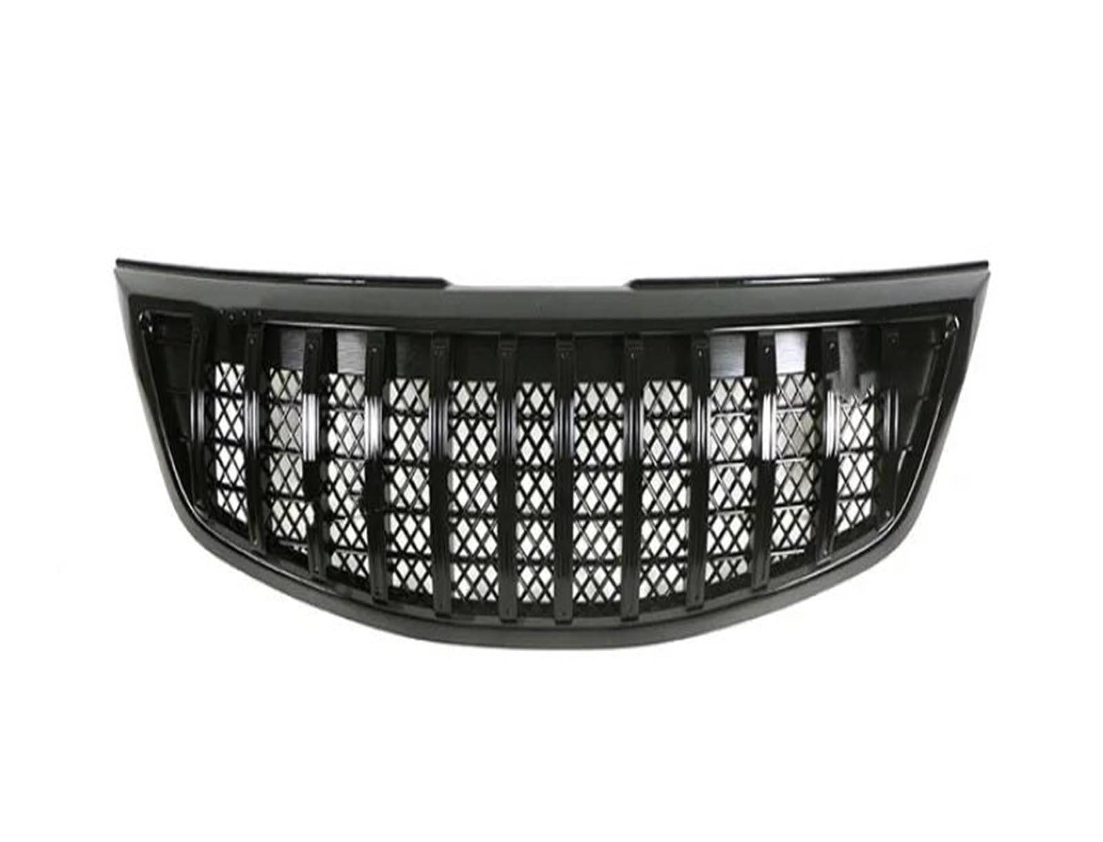 Front Kühlergrille Auto Frontgrill Für KIA Für Sorento 2009-2010 2011 2012 2013 2014 2015 Modifizierter Renngrill Zubehör Dekorativer ABS-Grill Auto Frontstoßstange(09-12 Black) von AJHJET