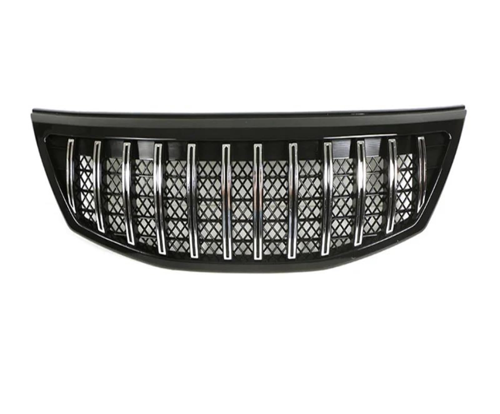 Front Kühlergrille Auto Frontgrill Für KIA Für Sorento 2009-2010 2011 2012 2013 2014 2015 Modifizierter Renngrill Zubehör Dekorativer ABS-Grill Auto Frontstoßstange(09-12 Silver) von AJHJET