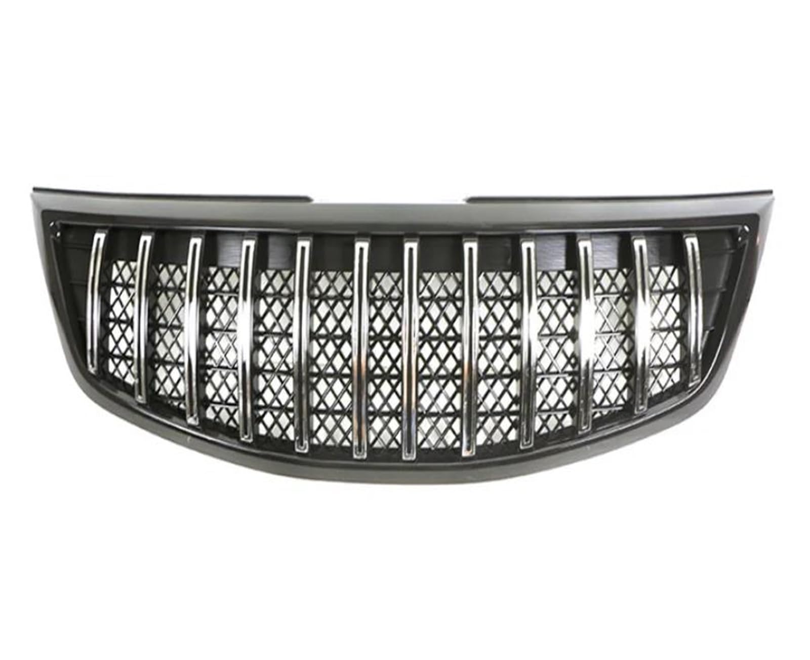 Front Kühlergrille Auto Frontgrill Für KIA Für Sportager 2012 2013 2014 2015 ABS Modifiziert Für Renngrill Außen Autoteile Frontstoßstangengrill(Silber) von AJHJET