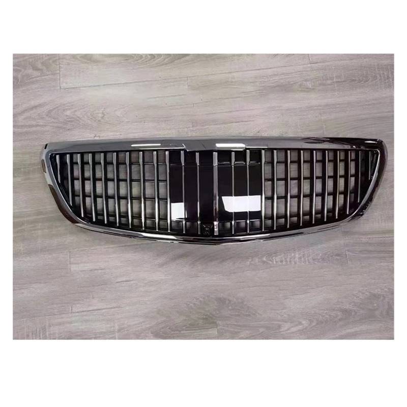 Front Kühlergrille Auto Frontgrill Für Maybach Style Grill Für Benz V Klasse V250 V260 2017 2018 2019 2020 2021 2022 Front Kühlergrills Chrom Splitter Zubehör(2021 2022) von AJHJET