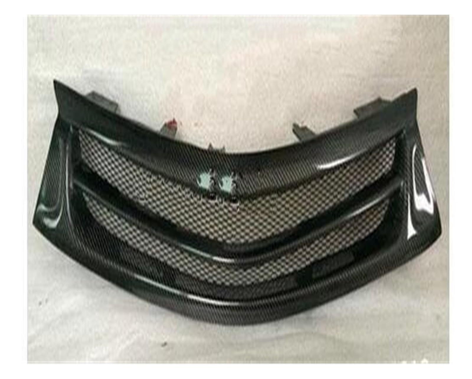 Front Kühlergrille Auto Frontgrill Für Toyota Für Corolla 2014 2015 2016 Carbon Fiber Auto Front Grill Grille Fall Mit Streifen(A) von AJHJET