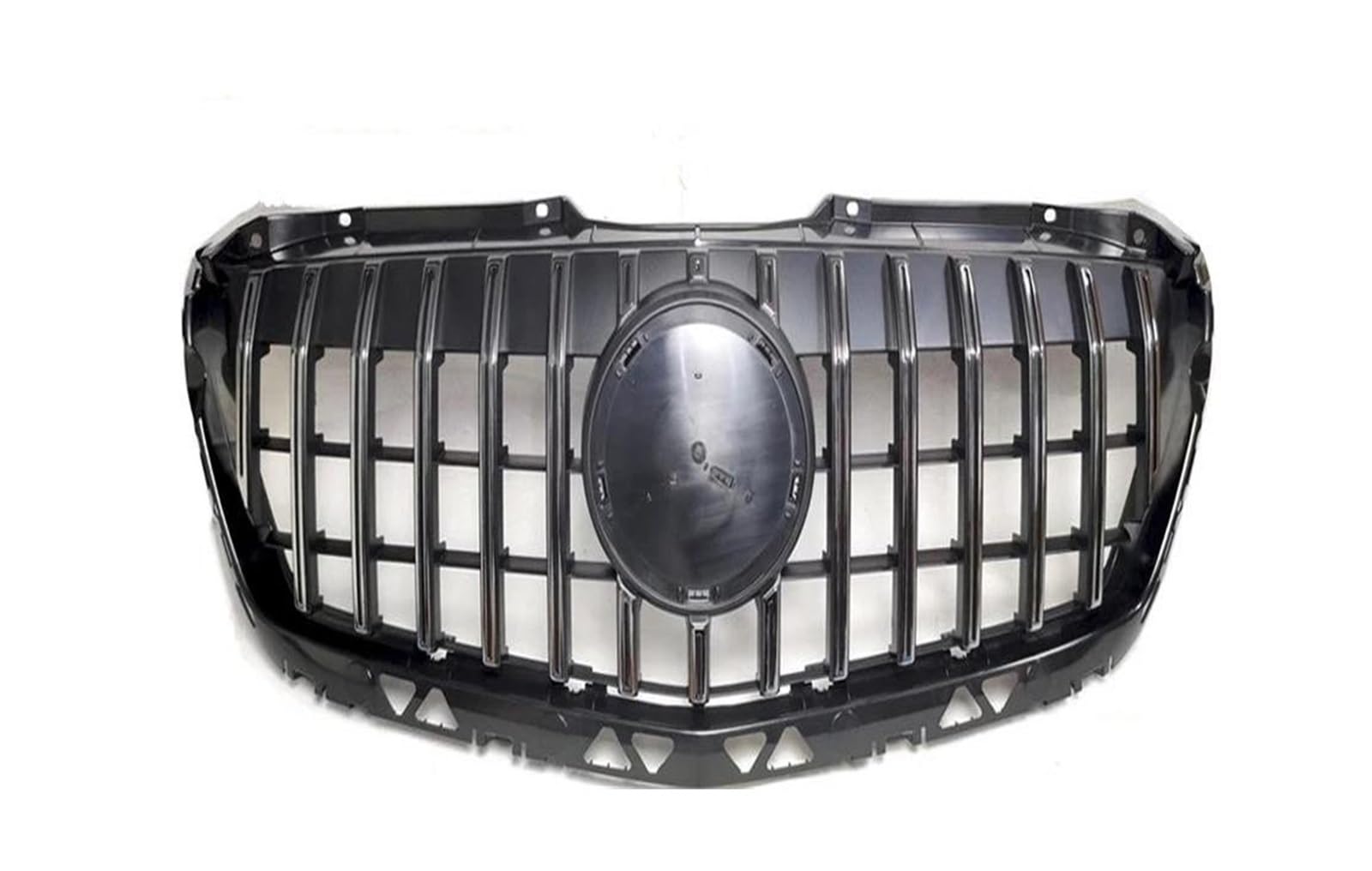 Front Kühlergrille Auto Frontgrill Für W906 GT Style Frontstoßstangengrill Für Benz Für Sprinter W906 Facelift Racing Grille 2014-2015 2016 2017 2018 Schwarz/Silber(Silber) von AJHJET