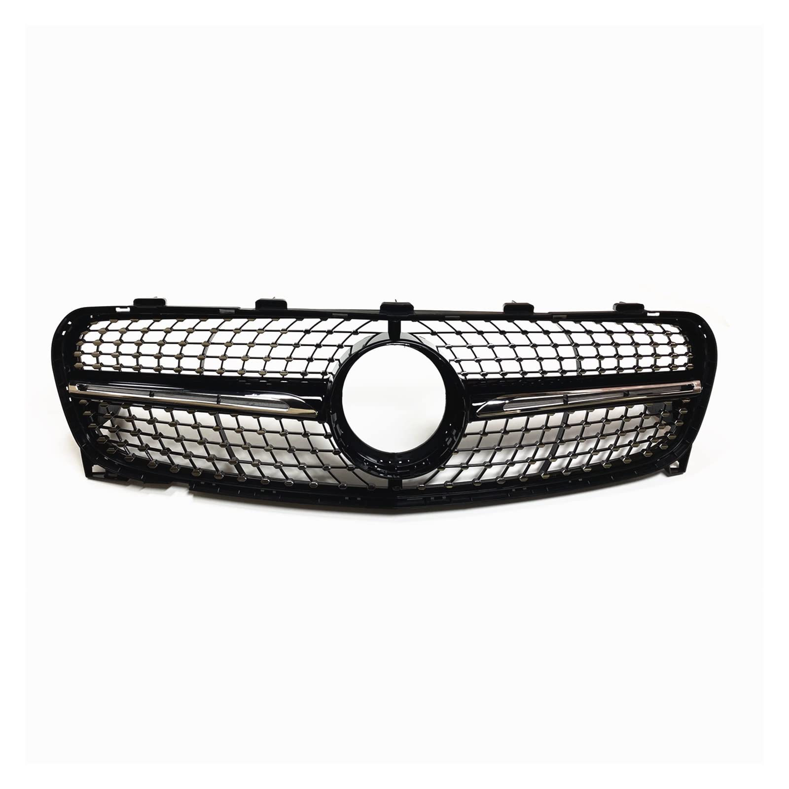 Front Kühlergrille Auto Frontgrill Grill Kühlergrill Für Benz Für GLA X156 2017 + GLA45 Für AMG GLA250 GLA200 GLA180 Diamant Stil Oberen Stoßfänger Haube Mesh von AJHJET