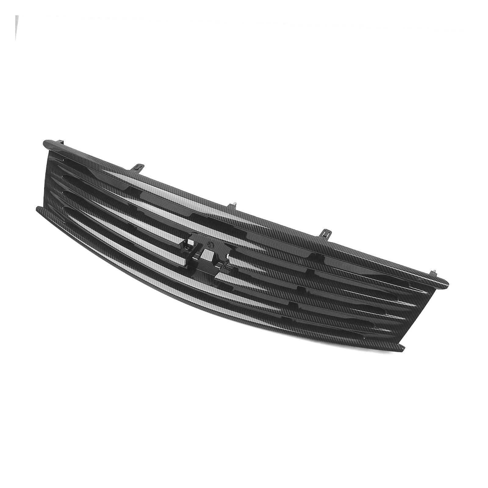 Front Kühlergrille Auto Frontgrill Kühlergrill, Auto-oberer Stoßfänger Haubengitter Für Infiniti G37 2008 2009 2010 2011 2012 2013 Q60 2014–2015 2-türiges Coupé(Kohlefaser-Optik) von AJHJET