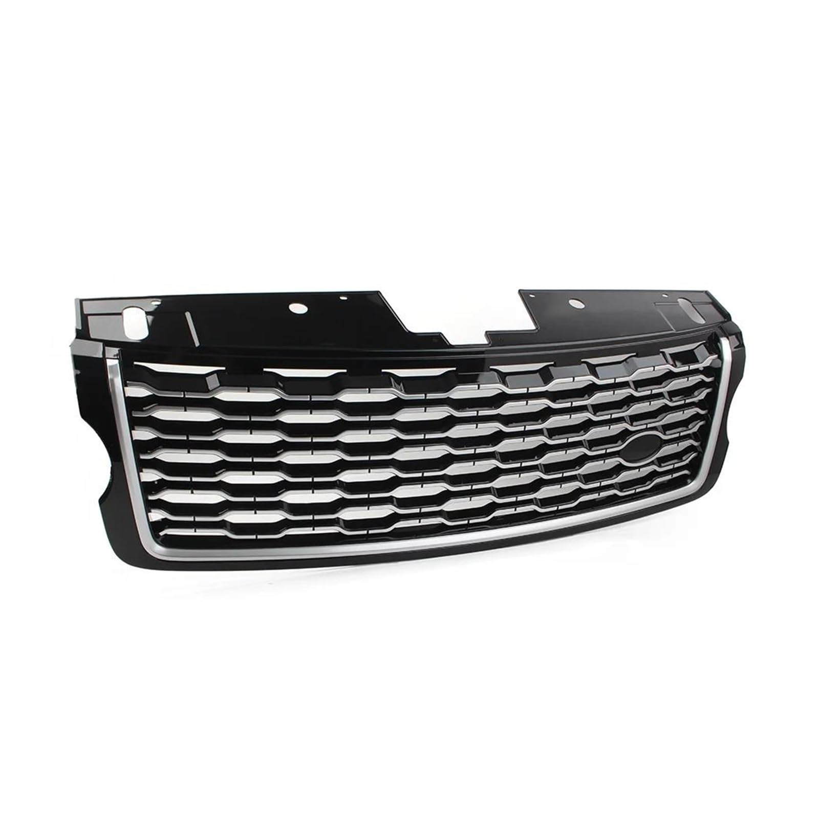 Front Kühlergrille Auto Frontgrill LR098084 Auto Vorderen Stoßfänger Oberen Mesh Grille Für Land Für Rover Für Range Für Rover Für Vogue L405 2013 2014 2015 2016 2017 LR098080(Silver Black) von AJHJET