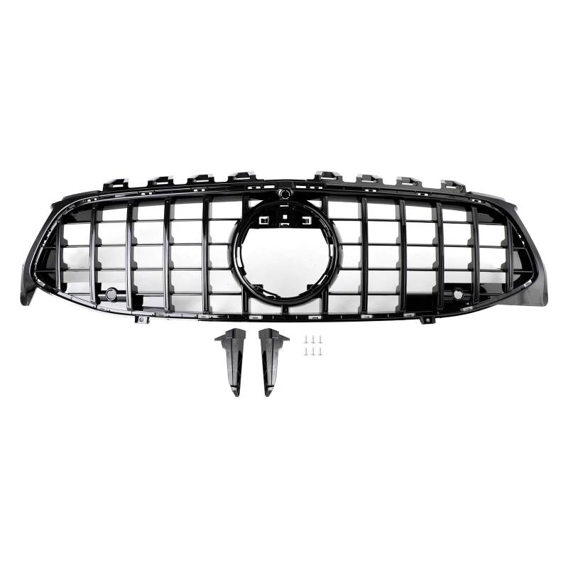 Front Kühlergrille Auto Frontgrill Schwarzer Frontgrill Für Benz Für CLA-Klasse W118 C118 2020-2021 2022 2023 2024 Für GTR von AJHJET