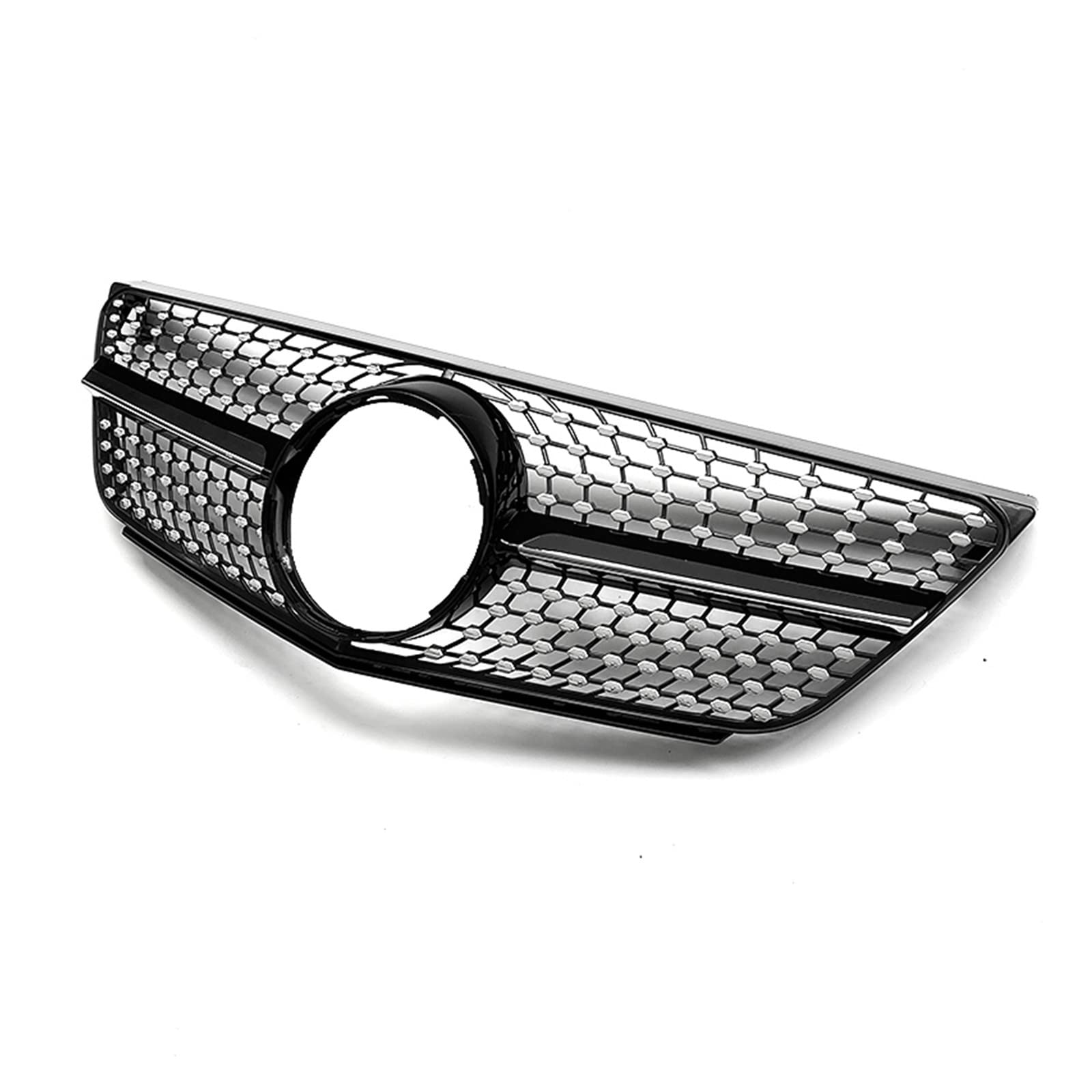 Front Kühlergrille Auto Frontgrill Schwarzer Kühlergrill Für Benz B-Klasse W245 2008 2009 2010 2011 Sport B160 B180 B200 Diamant-Stil Grill Auto Obere Stoßstange Haube Mesh von AJHJET