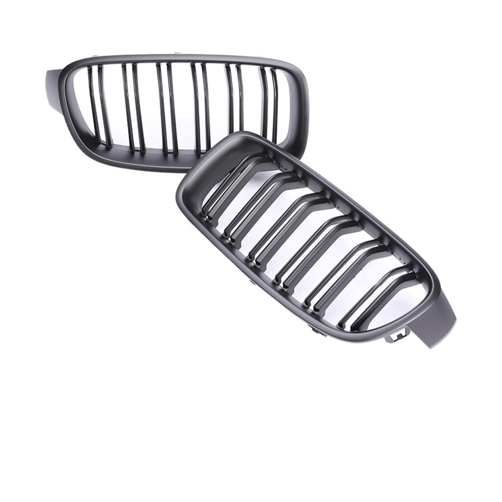 Front Kühlergrille Auto Frontgrill Sport Unterer Grill Frontgitter Nieren M3 Grill Für 3er F30 F31 F35 2012 2013 2014 2015 2016 2017 2018 Zierleisten In Schwarz Glänzend(Dual Matte Black) von AJHJET