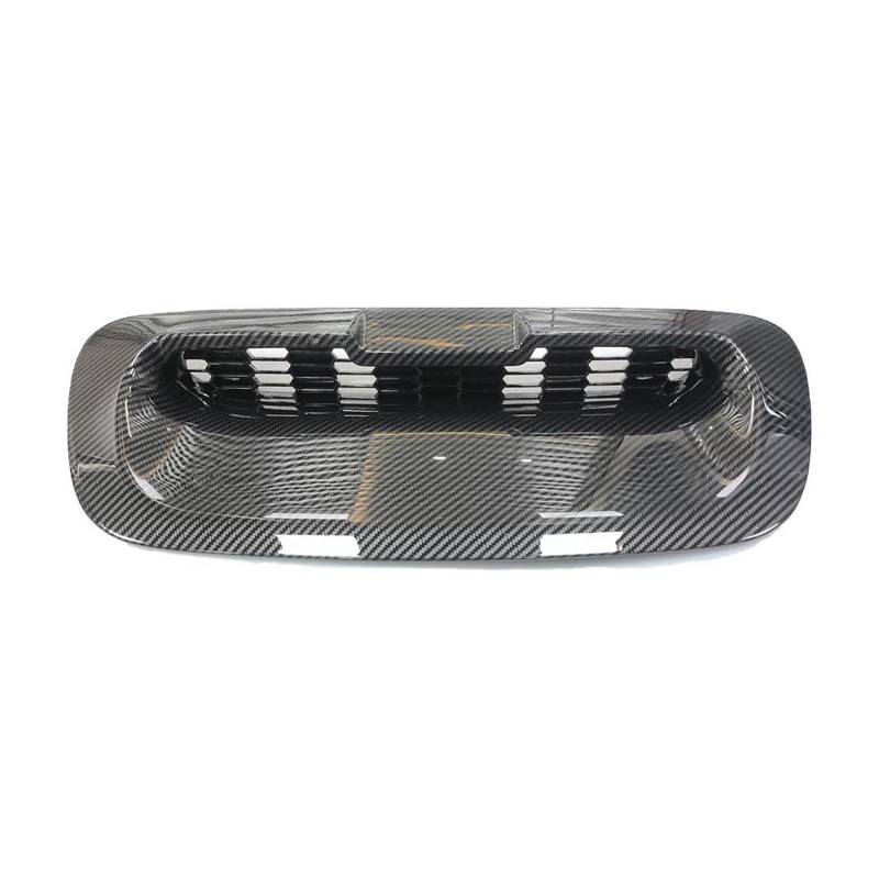 Front Kühlergrille Auto Frontgrill Vordere Entlüftungshaube Auslassabdeckung Netz Oberes Motorhauben-Ansauggitter Für Mini Für Cooper S R56 R55 R57 R58 R59 2007–2013 2014(Kohlefaser-Optik) von AJHJET