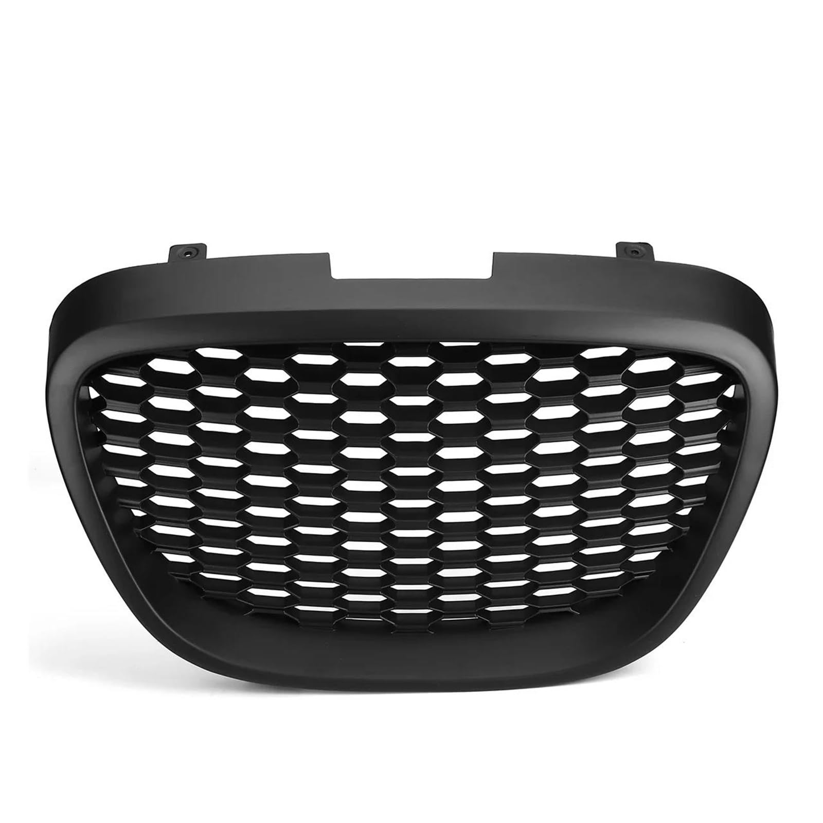 Front Kühlergrille Auto Frontgrill Vorderer Wabengrill Mesh-Kühlergrill Ohne Emblem Für Seat Für Leon MK2 1P Für Altea Für Toledo Mk3 2004-2009 Frontstoßstangengrill(Matt-schwarz) von AJHJET