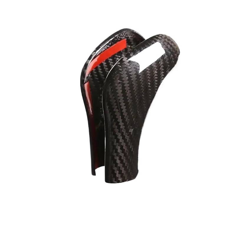 Innen Zierleisten Dekoration Real Carbon Fiber Auto Schaltknauf Trim Abdeckung Aufkleber Zubehör Für Cayenne 2011 2012 2013 2014 2015 2016 2017 Innenzierleiste(Carbon Fiber2) von AJHJET