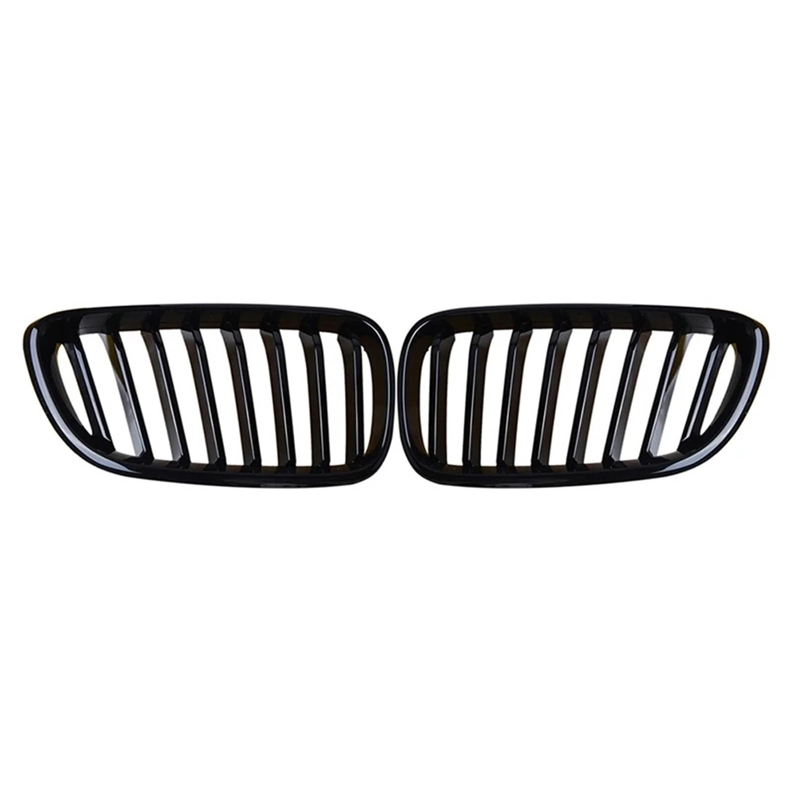 Racing-Kühlergrill Für 2 Serie F22 F23 F87 Für M2 2014 2015 2016 2017 2018 Front Stoßstange Niere Kühlergrill Schwarz Grill Glänzender Kühlergrill(Glossy Black Single) von AJHJET