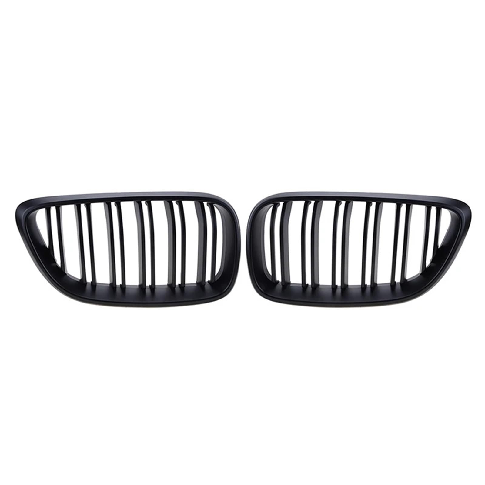 Racing-Kühlergrill Für 2 Serie F22 F23 F87 Für M2 2014 2015 2016 2017 2018 Front Stoßstange Niere Kühlergrill Schwarz Grill Glänzender Kühlergrill(Matte Black Dual) von AJHJET