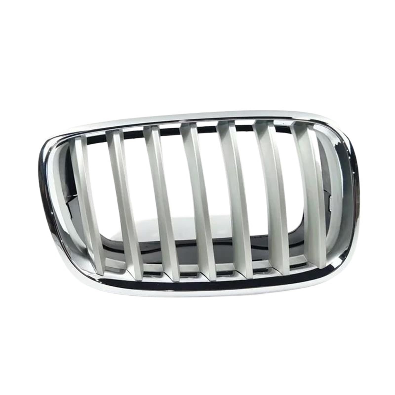 Racing-Kühlergrill Für X5 E70 2006 2007 2008 2009 2010 2011 2012 2013 51137157687 51137157688 Auto Front Chrom Kühlergrill Kühlergrill Glänzender Kühlergrill(Chrome Left) von AJHJET