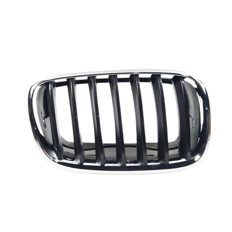 Racing-Kühlergrill Für X5 E70 2006 2007 2008 2009 2010 2011 2012 2013 51137157687 51137157688 Auto Front Chrom Kühlergrill Kühlergrill Glänzender Kühlergrill(Schwarze Linke) von AJHJET