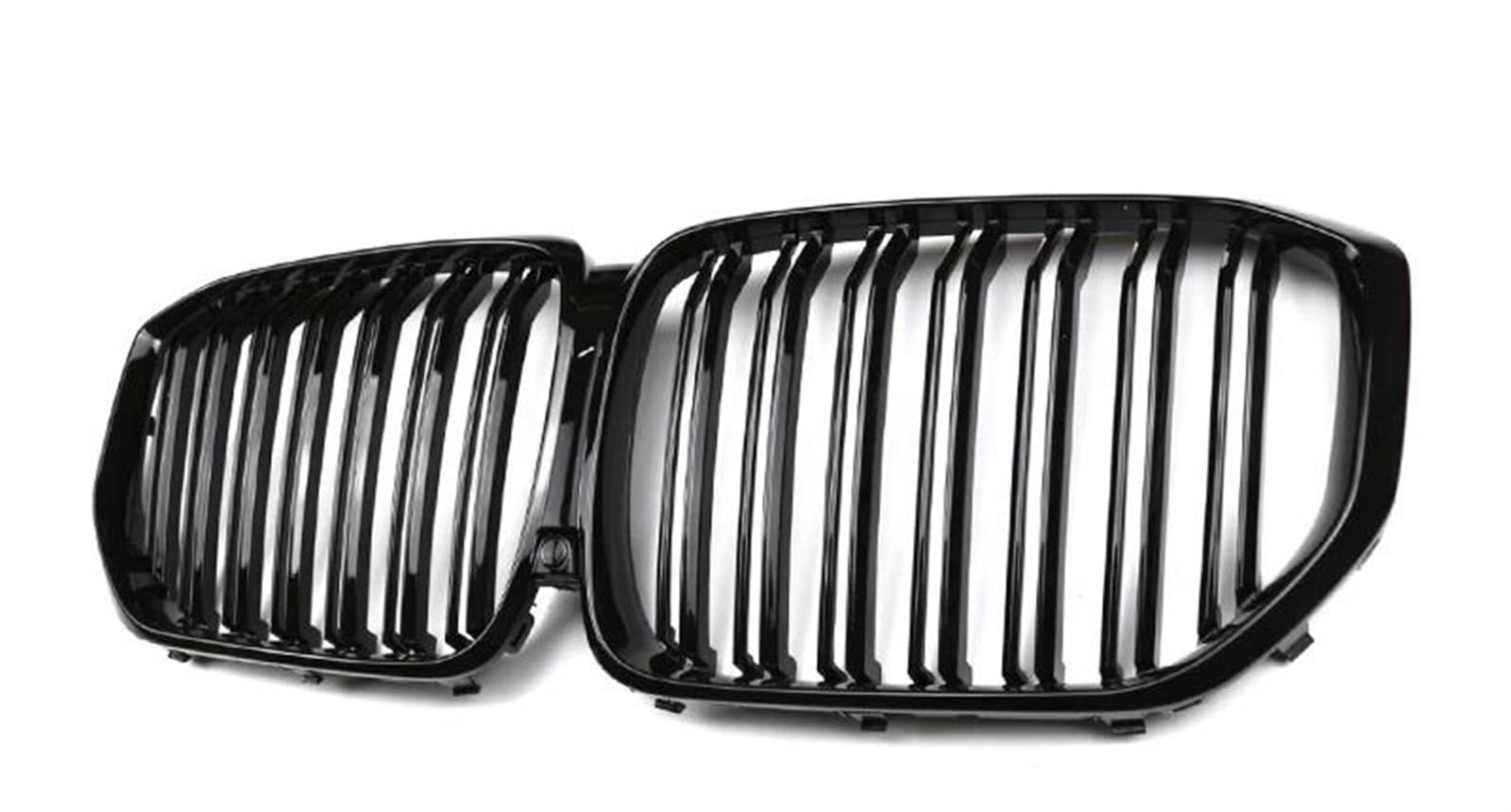 Racing-Kühlergrill Für X5 G05 2019 2020 2021 2022 2023+ Auto Front Nierengrill Grillez Racing Grills Glanz/Matt Schwarz Grille Einzellinie Glänzender Kühlergrill(19-22 Gloss Black-II) von AJHJET