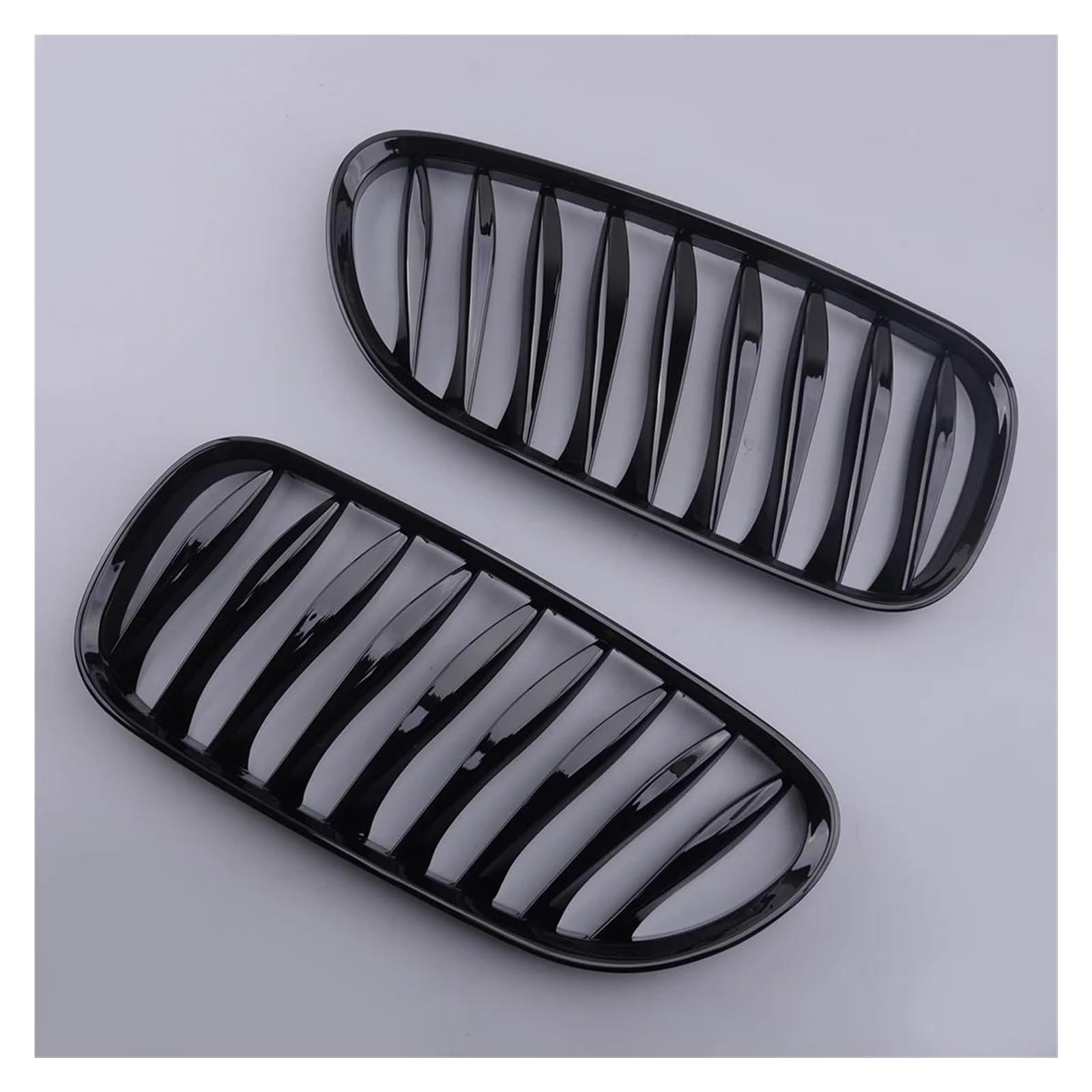 Racing-Kühlergrill Für Z4 E85 E86 Coupe 2DR 2003 2004 2005 2006 2007 2008 51137051957 1 Paar Auto Glänzend Schwarz Front Nieren Gitter Glänzender Kühlergrill von AJHJET