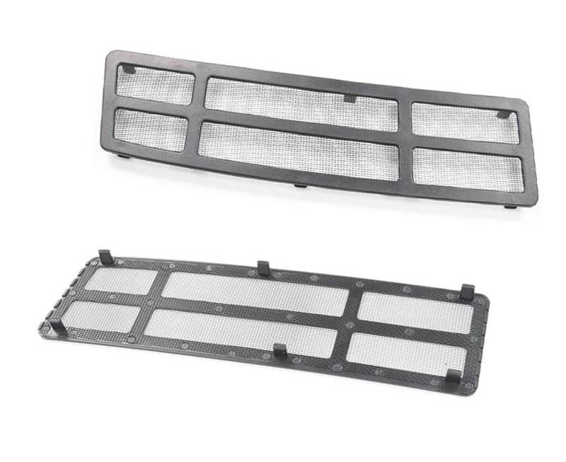 Racing-Kühlergrill Haube Lufteinlass Schutzhülle Einlass Net Filter Grille Vent Protector Für Tesla Für Modell 3 2020 2021 2022 2023 Glänzender Kühlergrill von AJHJET