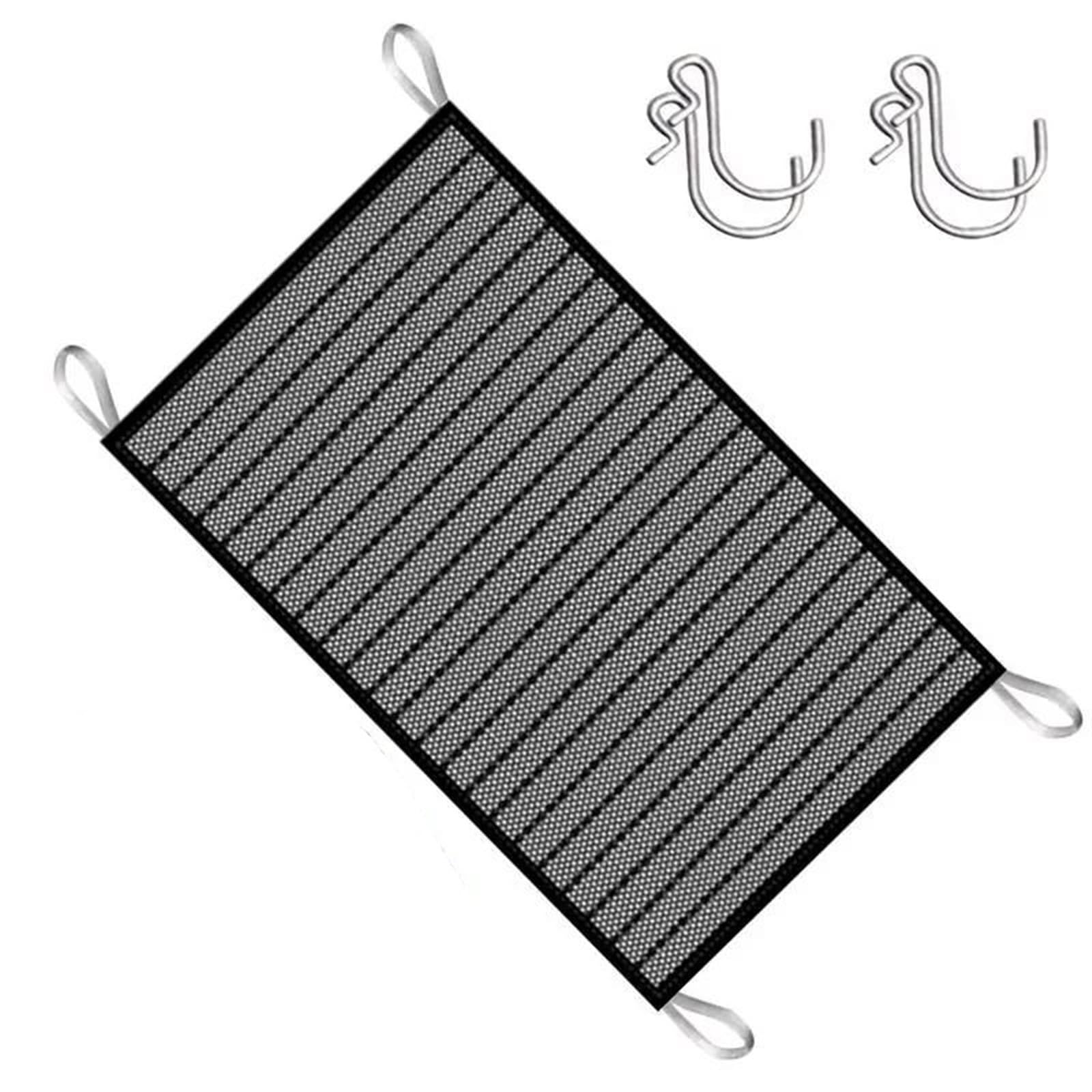 Racing-Kühlergrill Universal-Auto-Kühlergrill-Schutznetz Faltbares Hauben-Stoßstangennetz Frontnetz Verhindert Schäden Der Motorhaube Stein- Und Laubresistentes Netz Glänzender Kühlergrill von AJHJET