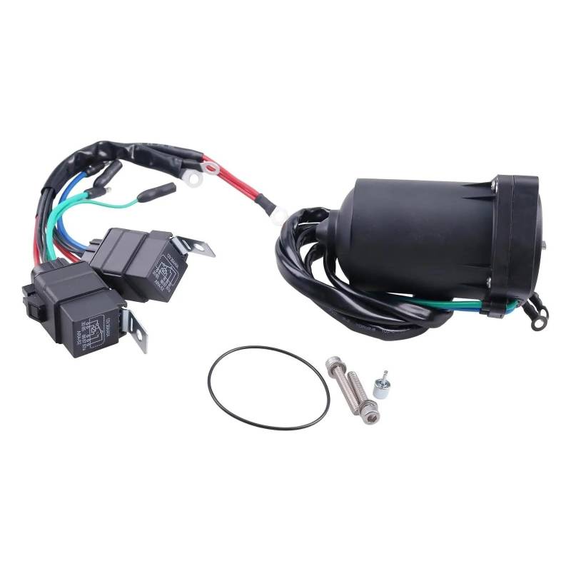 Startermotor Motor Anlasser 6AW-4388 Power Tilt Trim Motor 6AW-43880-01-00 2 Draht 2 Bolzen Für F300 F350 Für Außenborder 6AW438800100 6AW438800200 von AJHJET