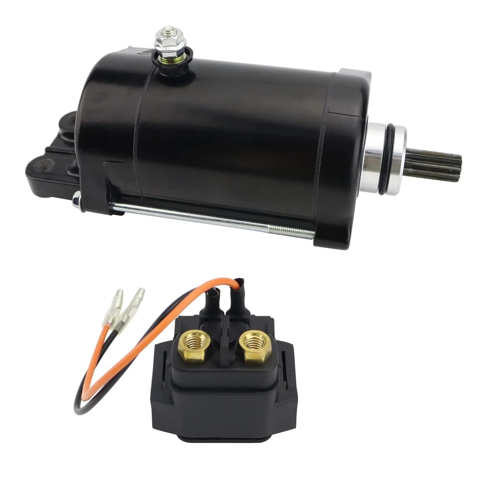 Startermotor Motor Anlasser 6D3-81800 6D3-81800-00 Anlasser Und Magnetrelais Für WaveRunner VX1100 VX1100A VX1100B VX1100C 1052 Cc 2005–2015(2St) von AJHJET