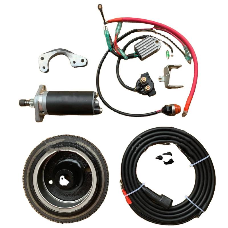 Startermotor Motor Anlasser Für Mercury Für Tohatsu 15 Hp 18 Hp 2 Stroke Außenbordmotor Elektrische Start Kit von AJHJET