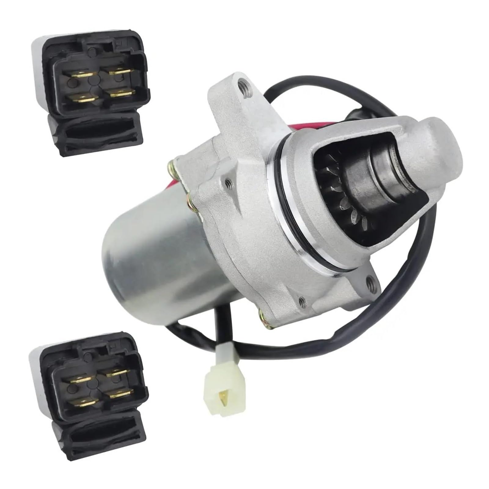 Startermotor Motor Anlasser Starter Motor & Relais Für Suzuki Für ATV LT80 Für Quadsport 1987-2000 2001 2002 2003 2004 2005 2006 31100-40B01 31100-40B00 21163 von AJHJET