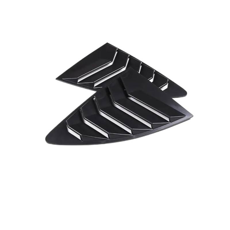 Auto Heckscheiben-Seitenspoiler Für 86 Für GT86 2012-2021 Auto Heckscheibenlamellen Spoiler Panel Zierleiste Heckscheibenseitenspoiler Flügelverkleidung Abdeckung Autozubehör Spoiler Wing(Matte black) von AJKSTDPV