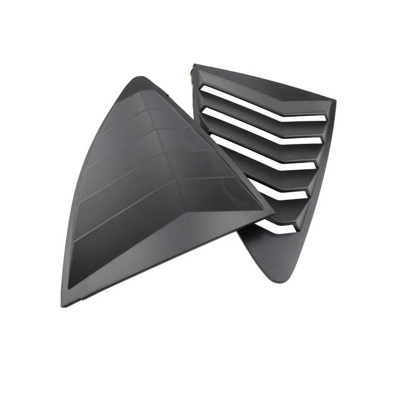 Auto Heckscheiben-Seitenspoiler Für 86 Für GT86 2013-2020 Hinten Viertel Fenster Lamellen Spoiler Panel Vent Hinten Fenster Seite Spoiler Spoiler Wing(Matte Black) von AJKSTDPV