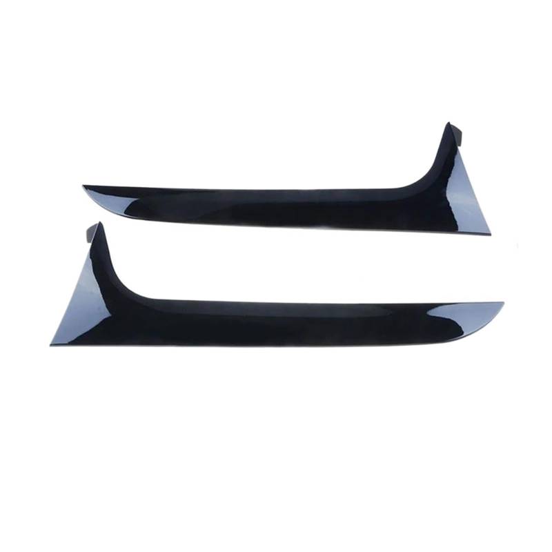 Auto Heckscheiben-Seitenspoiler Für A6 C7 Für Avant Für Allroad Für TDI Für Quattro 2012-2018 Heckscheibe Seitenspoiler Heckflosse Canards Splitter Autozubehör Spoiler Wing(Glossy Black) von AJKSTDPV