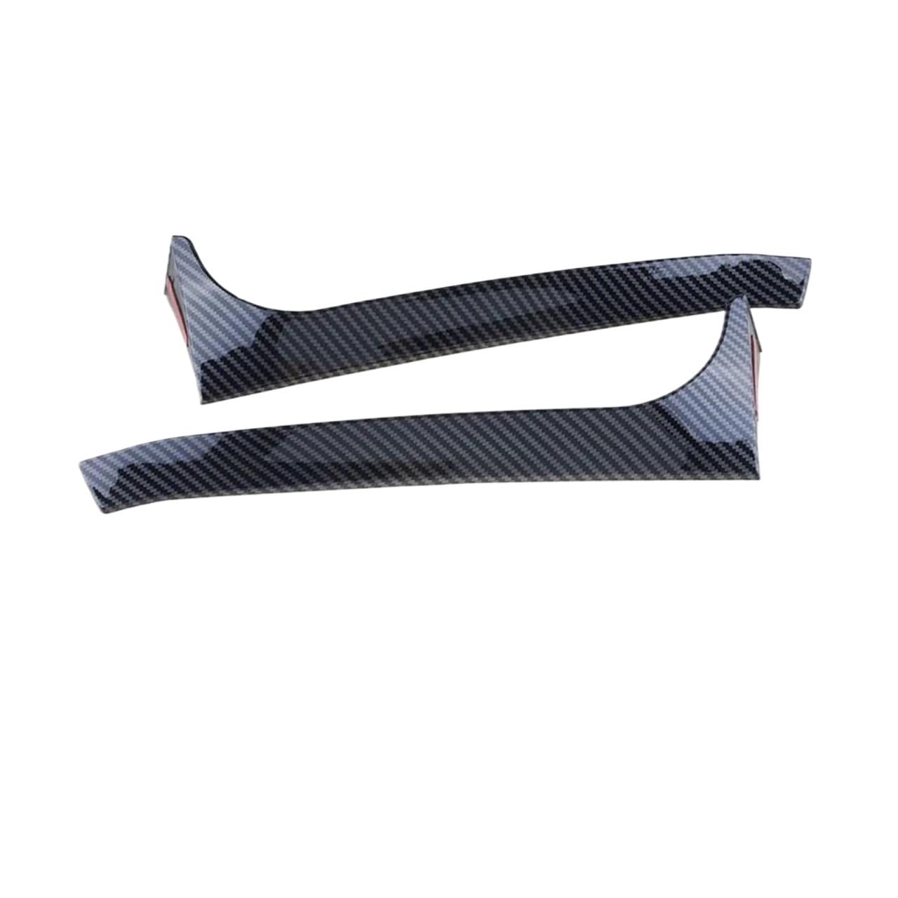 Auto Heckscheiben-Seitenspoiler Für Golf 6 Für MK6 Für Für GTR Für GTD 2008~2012 Heckscheiben-Seitenspoiler-Deflektor-Formteil Autozubehör Spoiler Wing(Carbon Fiber Pattern) von AJKSTDPV