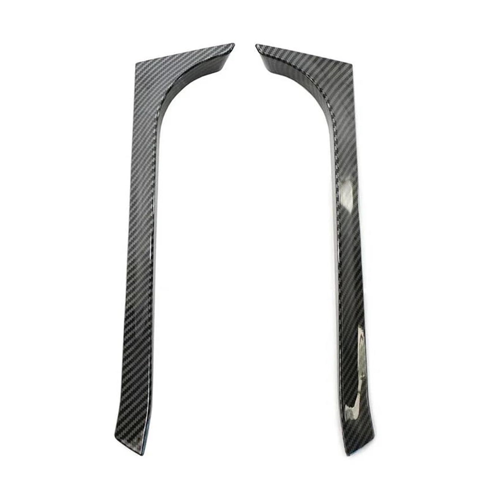 Auto Heckscheiben-Seitenspoiler Für Golf Für MK6 Für Für GTR Für GTD 2008-2012 Auto Heckscheibe Seitenspoiler Diffusor Außenteile 1 Paar Spoiler Wing(Carbon Fiber Pattern) von AJKSTDPV