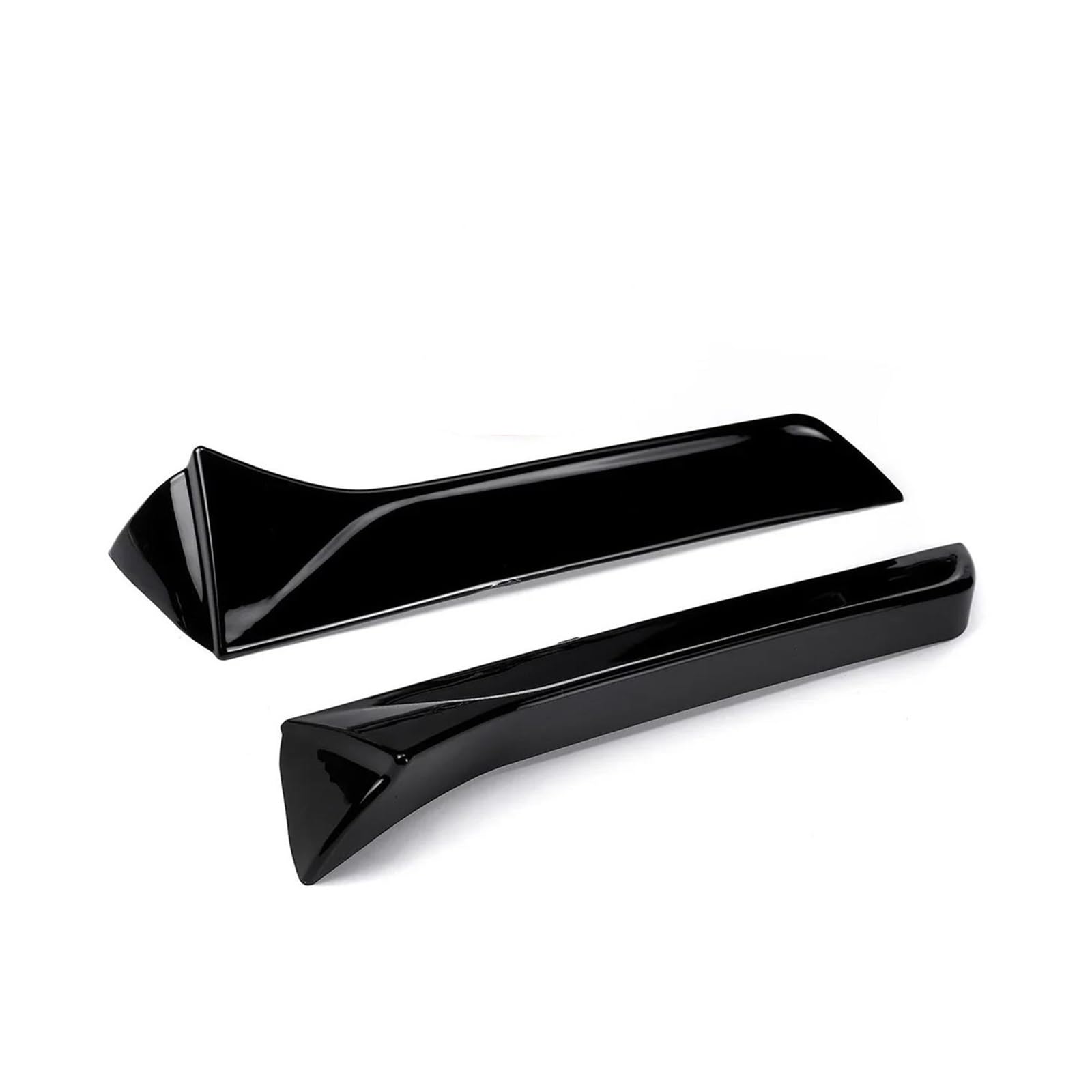 Auto Heckscheiben-Seitenspoiler Für Seat Für Leon 5F FR Mk3 MK3.5 Für Seden 2013-2021 Auto Heckscheibe Seitenspoilerlippe Flügel Hecksplitterlippe Heckspoilerlippe 1 Paar Spoiler Wing(Glossy Black) von AJKSTDPV