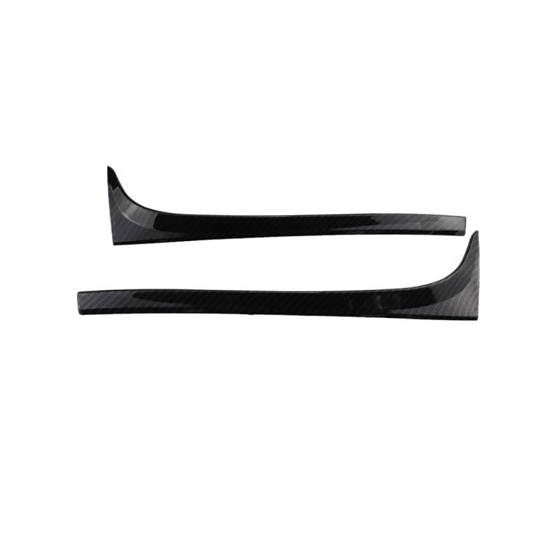 Auto Heckscheiben-Seitenspoiler Heckscheibenspoiler Für Golf 7 MK7 2014 2015 2016 2017 2018 Heckscheiben Seitenspoilerflügel Lippenabdeckung Verkleidung Autozubehör Spoiler Wing(Carbon Fiber Color) von AJKSTDPV