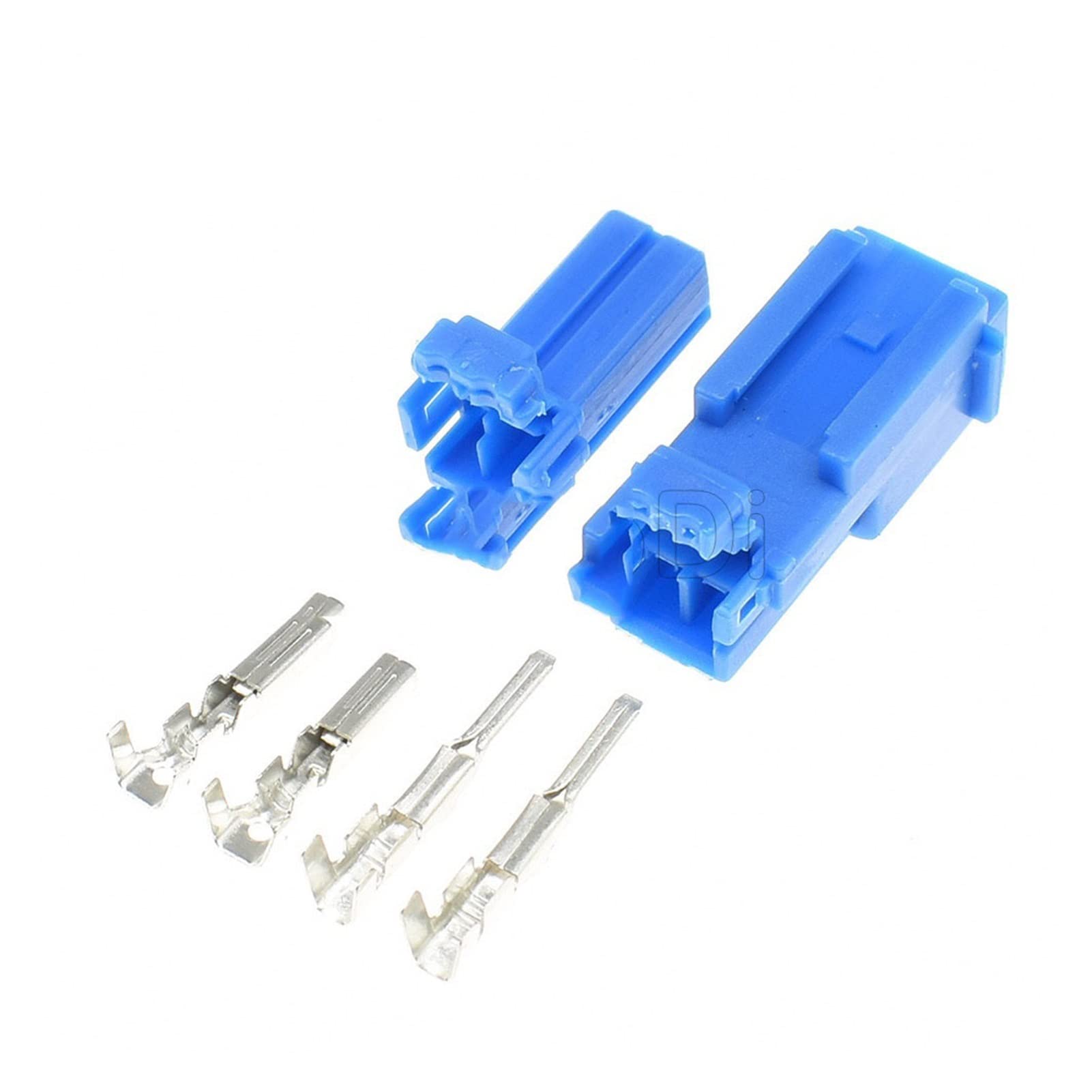 1-20kits 2 Pin 174463-1 Weibliche männliche Audio-Sockel Hochtöner-Stecker Auto Automotive Instrumentenstation Stecker Kompatibel mit Ma~da CX5(Male Female,10Sets) von AJOHBM