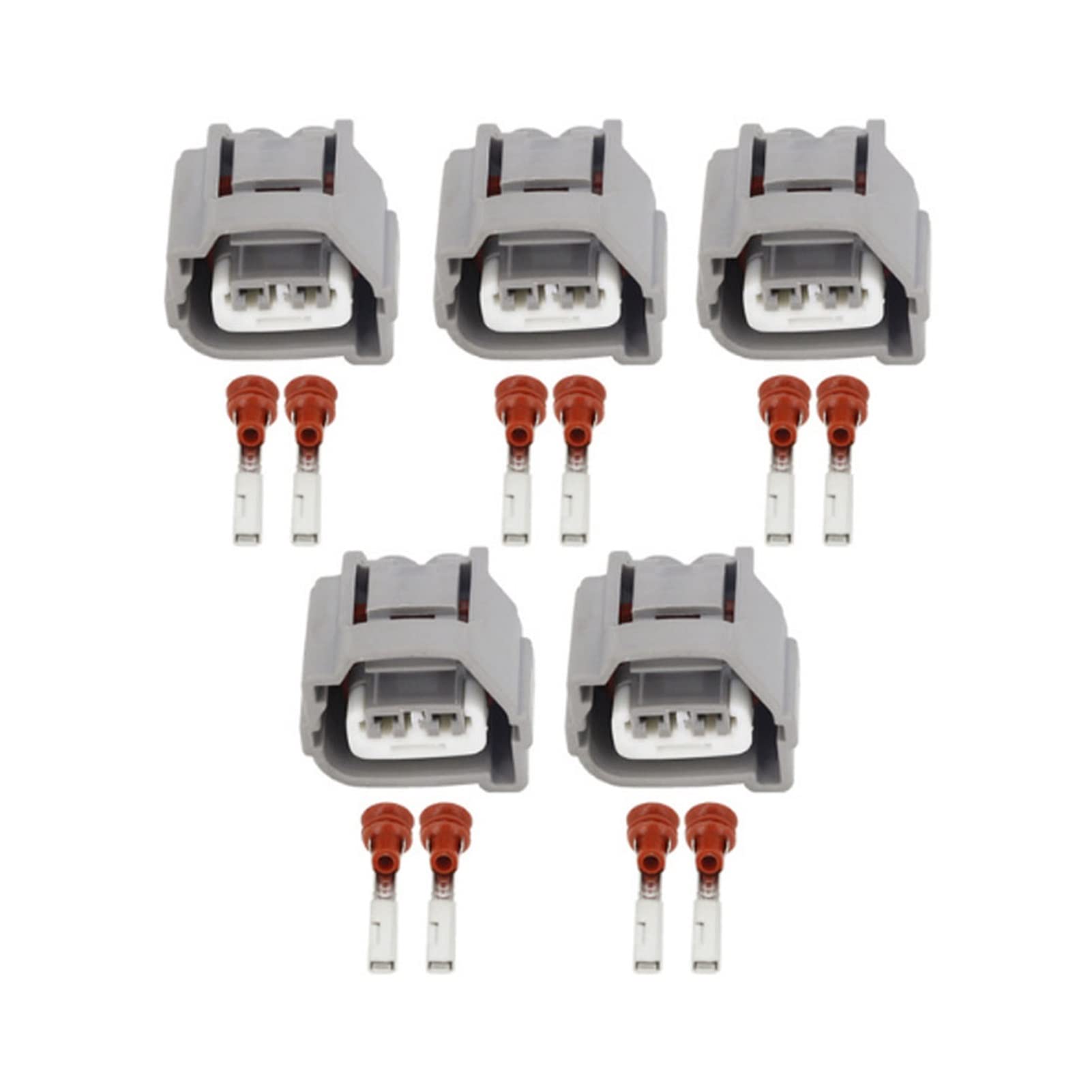 2-Pin-Auto Nebelscheinwerfer Stecker, Auto wasserdichter elektrischer Stecker DJ7025E-2.2-21. und DJ7026E-2.2-21.(DJ7026E-2.2-21) von AJOHBM