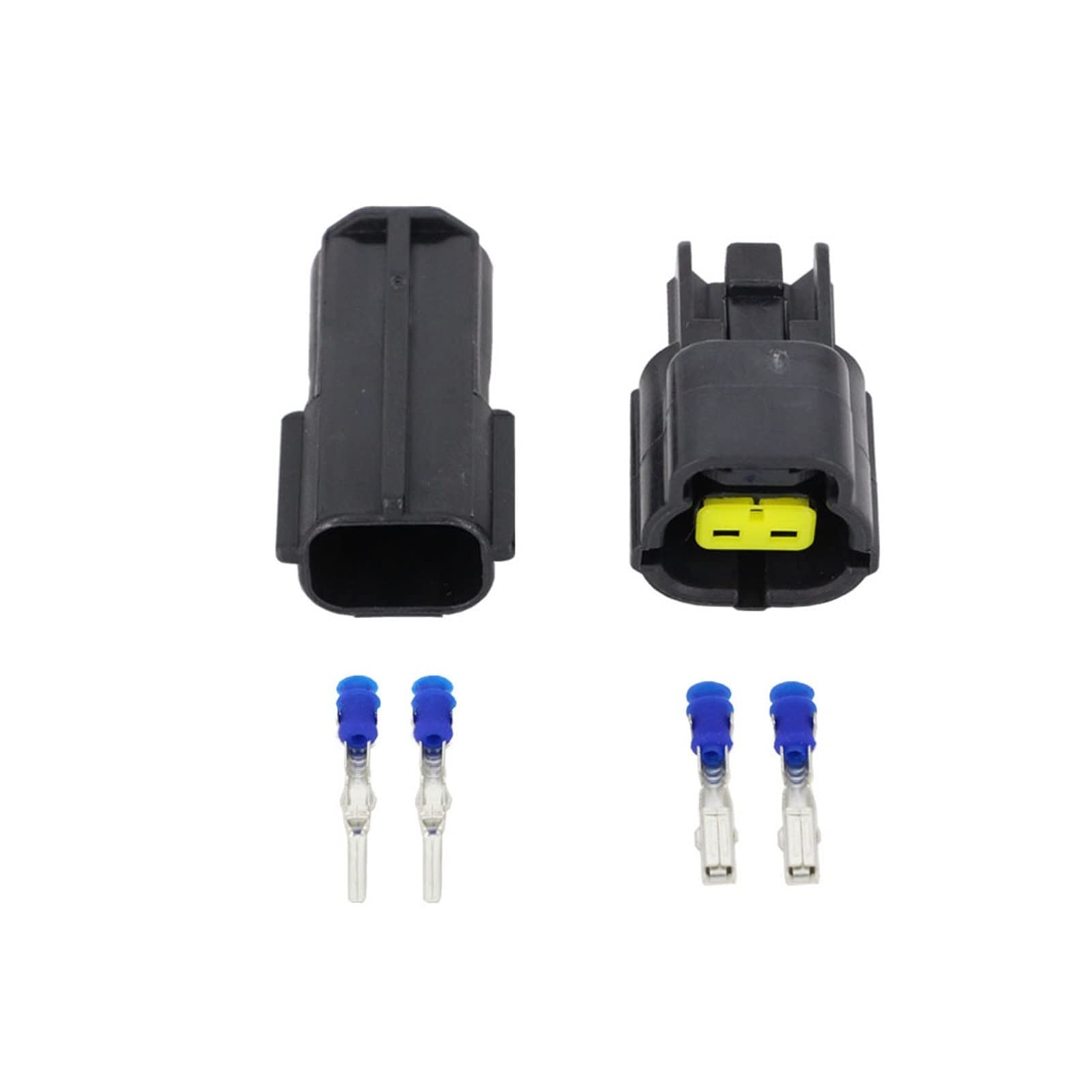 2 Pin DJ70216Y-1.8-11/21 Wasserdichtes elektrischer Drahtanschluss Sauerstoffsensoranschlüsse Stecker Automobilanschluss 2p(10 Sets) von AJOHBM