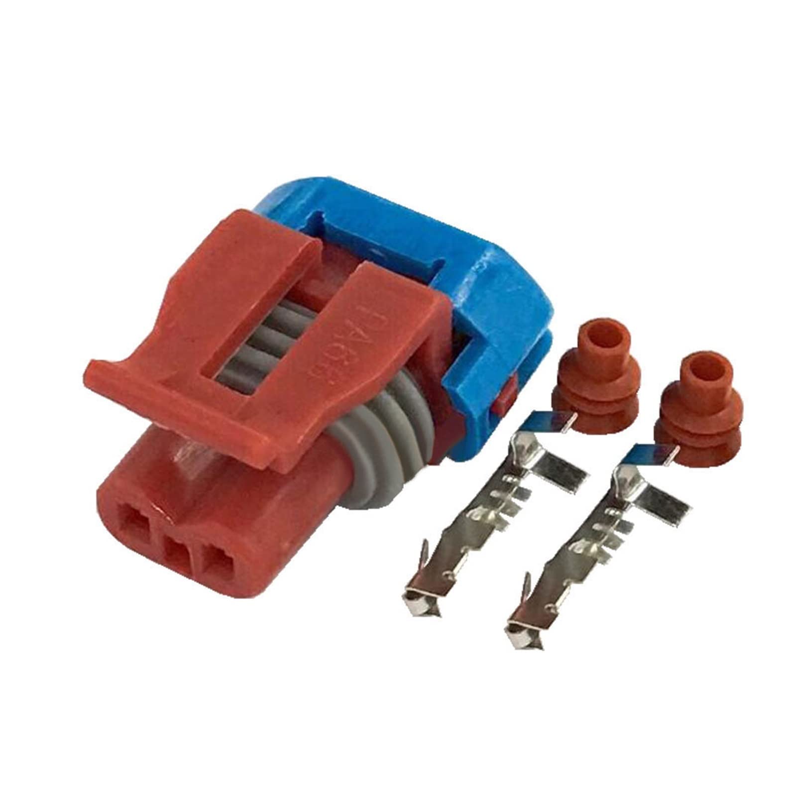 2 Pin weiblicher Autoanschließungssensor -Sensor Plug mit DJ7024Y-1.5-21 Plastikschale und Klemme(10 Sets) von AJOHBM