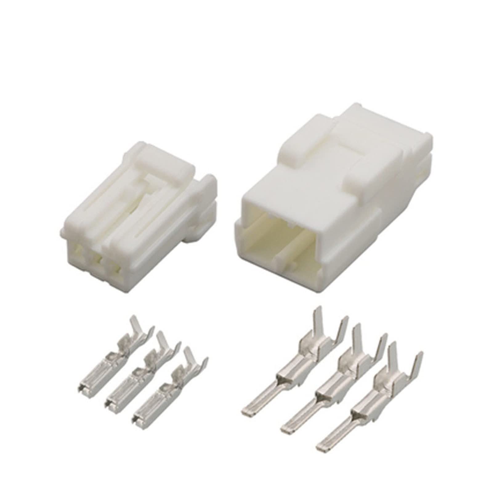 5/10/20/50/100 Sets 3 Pin 174928-2 174921-1 Snowy Männlich Weiblich Verdrahtung Stecker Kompatibel Mit Auto Lesen Licht Harness Stecker(3p Male Female,100 Sets) von AJOHBM