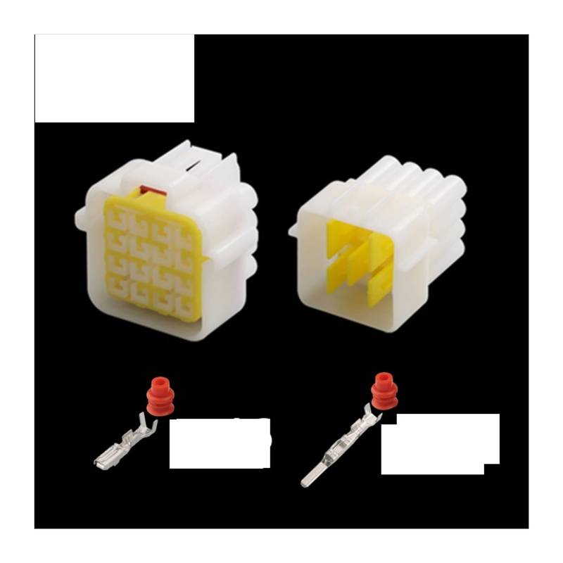 7022Y-2.3 Gilt Compatible with den Wasserdichten Stecker 1P2P3P4P-16P-Zündspulenstecker-Anschlusshülle von Automobilgurt(16p,5sets) von AJOHBM