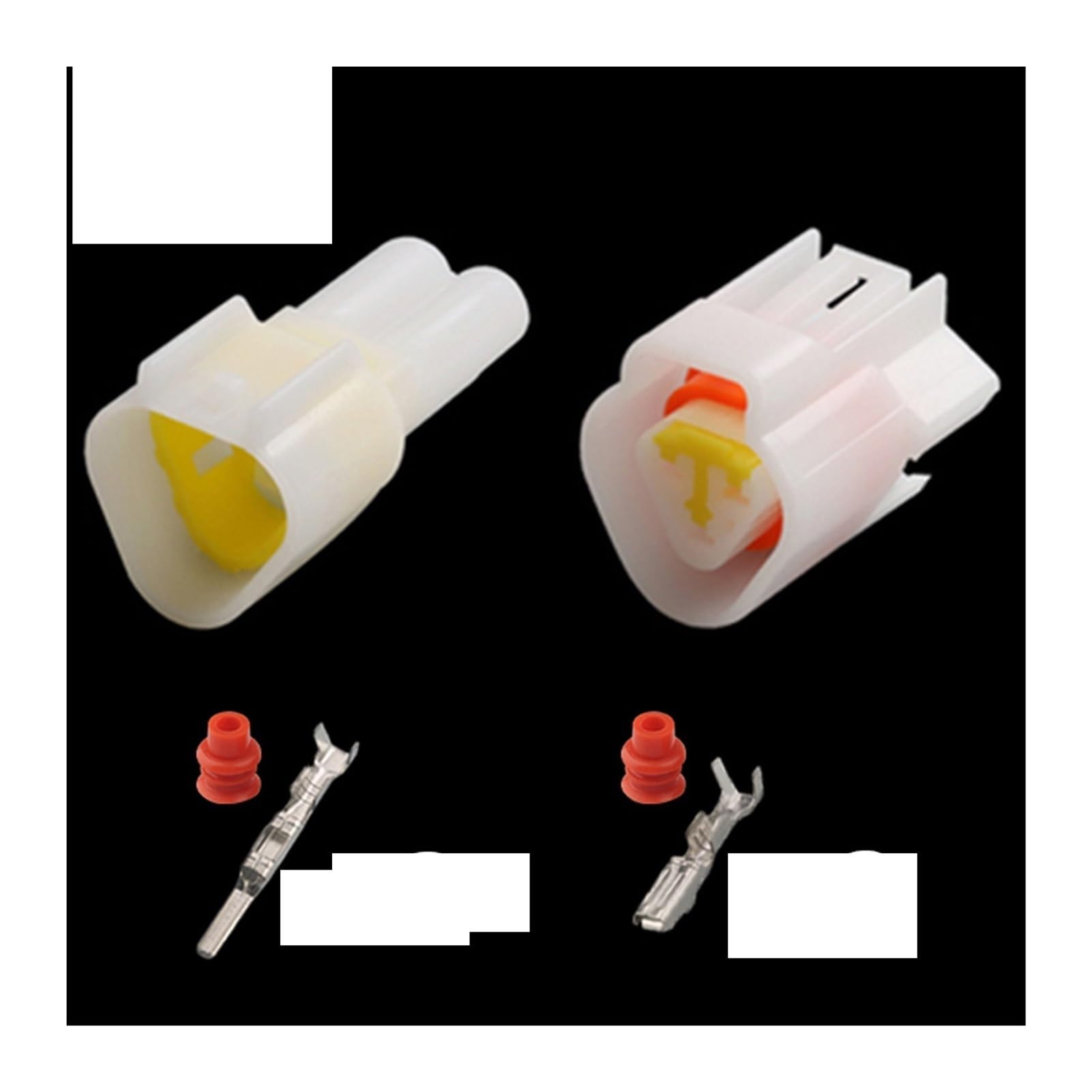 7022Y-2.3 Gilt Compatible with den Wasserdichten Stecker 1P2P3P4P-16P-Zündspulenstecker-Anschlusshülle von Automobilgurt(3p,5sets) von AJOHBM