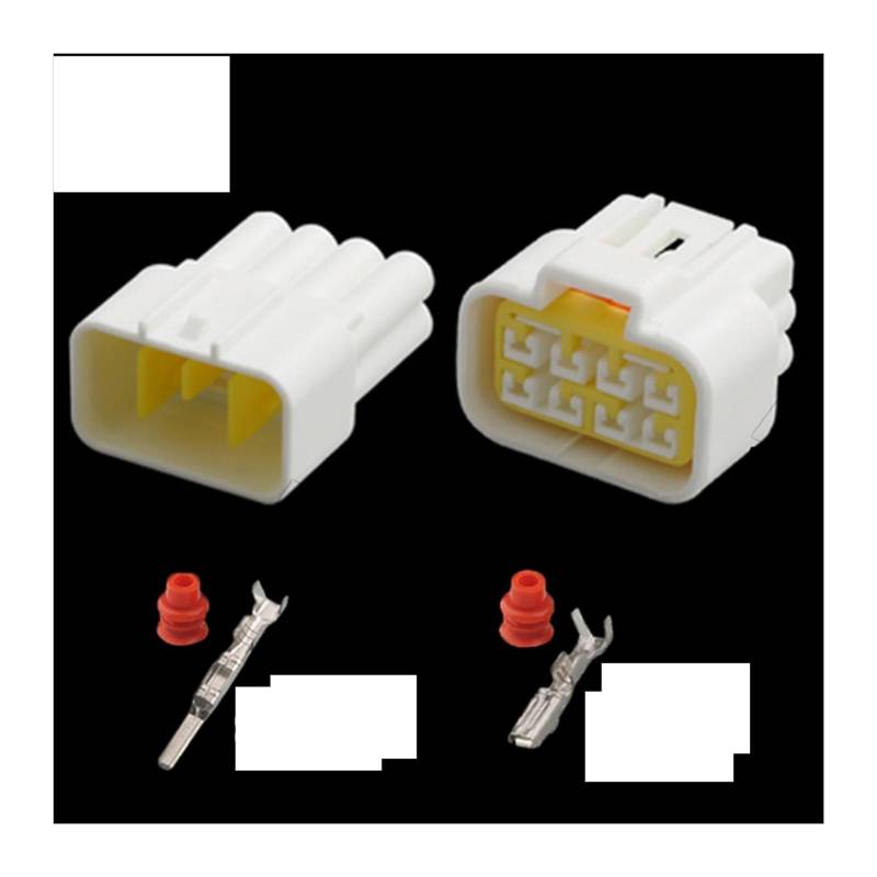 7022Y-2.3 Gilt Compatible with den Wasserdichten Stecker 1P2P3P4P-16P-Zündspulenstecker-Anschlusshülle von Automobilgurt(8p,5sets) von AJOHBM