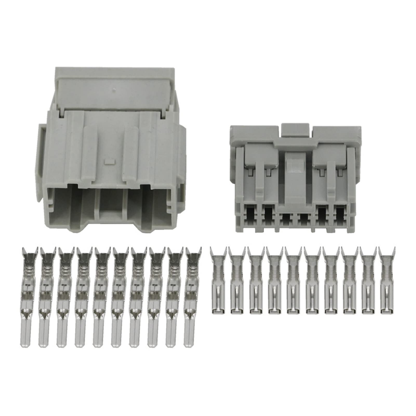 AJOHBM 10 Pin Automotive Connectors 2.2 Serie Automobilmännchen und weiblicher Stecker mit Terminal DJ7106-2.2-11/21 10p(Male and Female) von AJOHBM